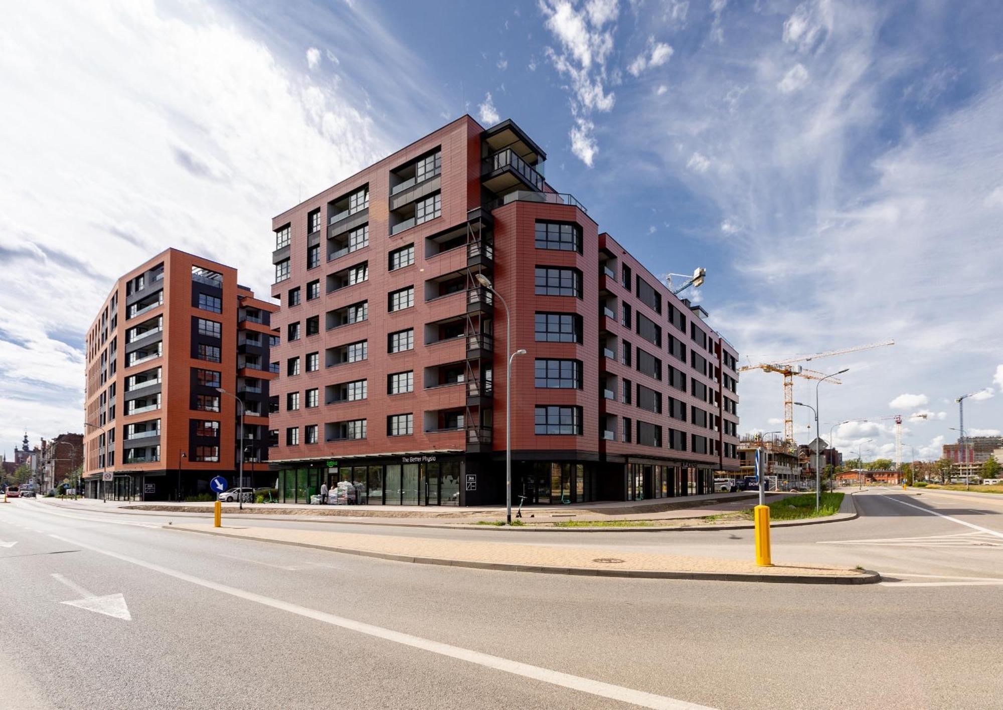 Doki Living - Foodhall & Parking By Downtown Apartments Gdańsk Exterior foto