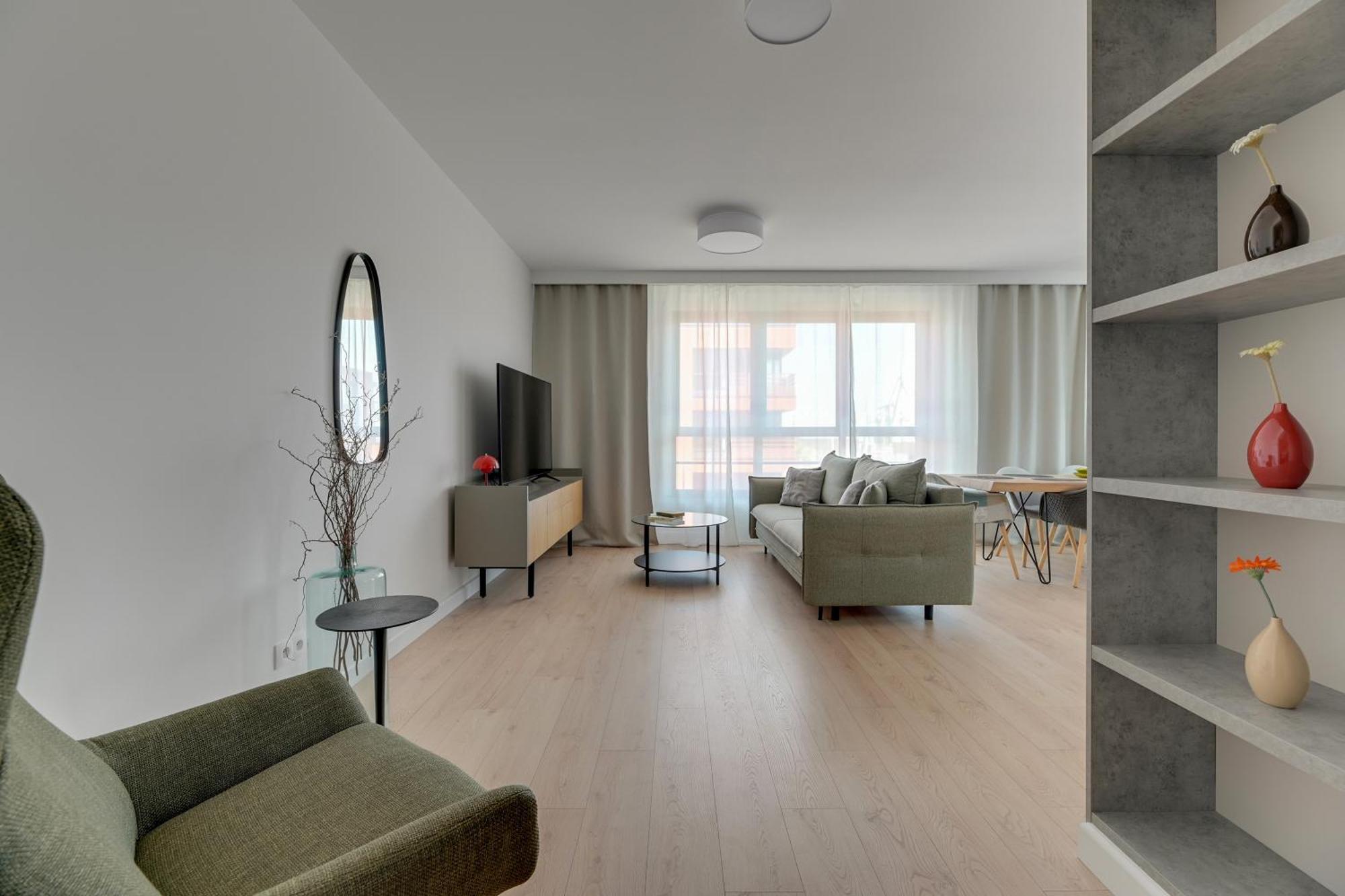 Doki Living - Foodhall & Parking By Downtown Apartments Gdańsk Exterior foto